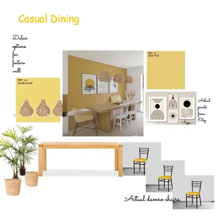 Casual Dining Interior Design Mood Board by MeilingA on Style Sourcebook