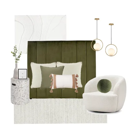 Mid-Century Bedroom Interior Design Mood Board by JCFinlayson on Style Sourcebook