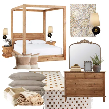 Jackie bedroom Interior Design Mood Board by Oleander & Finch Interiors on Style Sourcebook