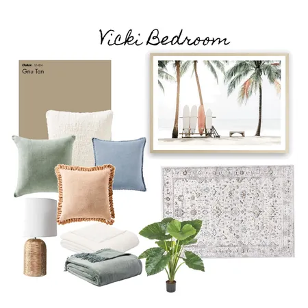 Vicki Bedroom Interior Design Mood Board by Angela Perry on Style Sourcebook