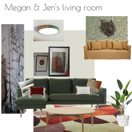 Megan & Jen's living room Interior Design Mood Board by JoannaLee on Style Sourcebook