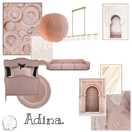 adina Interior Design Mood Board by Laurel and Fawne on Style Sourcebook