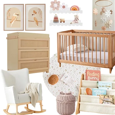 GIRLS NURSERY Interior Design Mood Board by co_stylers on Style Sourcebook