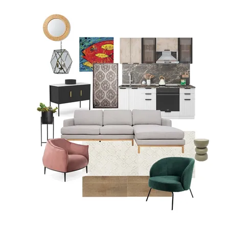 kitchen-living room Interior Design Mood Board by YuliaN on Style Sourcebook