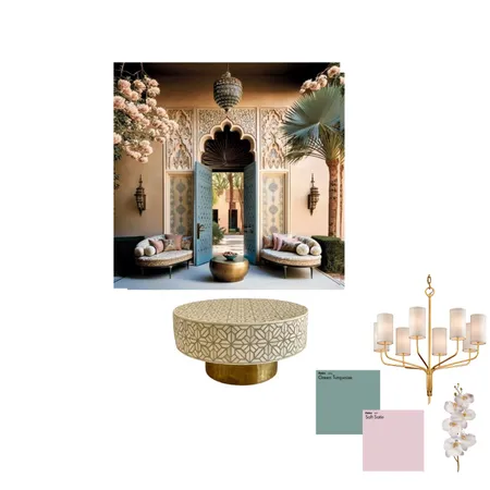 Moroccan room Interior Design Mood Board by Elizabeth Beniquez on Style Sourcebook