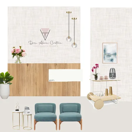 Recepção Aline Fisio pel III Interior Design Mood Board by Tamiris on Style Sourcebook