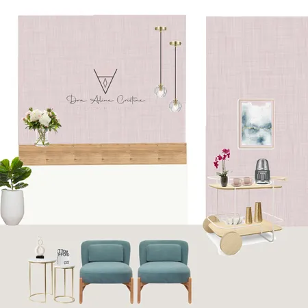 Recepção Aline Fisio pel IIIII Interior Design Mood Board by Tamiris on Style Sourcebook