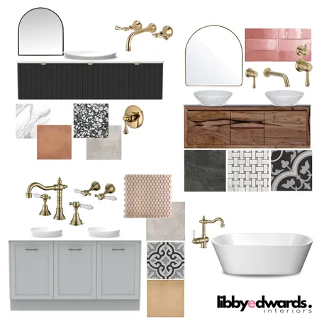 Watlen Bathroom Inspo Interior Design Mood Board by Libby Edwards on Style Sourcebook