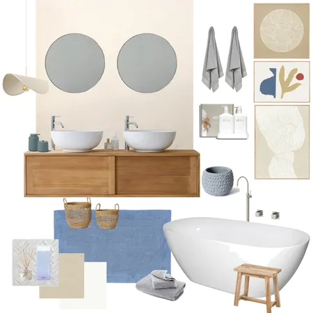 Master Bathroom Interior Design Mood Board by Sunny Homes on Style Sourcebook