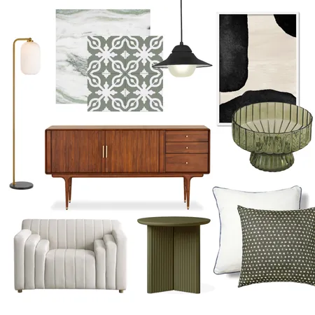 MCM Interior Design Mood Board by Oleander & Finch Interiors on Style Sourcebook