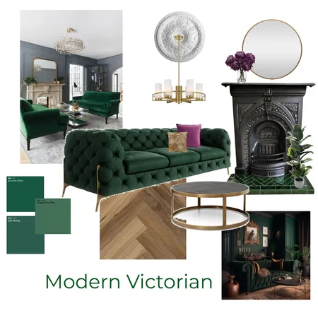 Victorian Living Room Interior Design Mood Board by michellemcardle on Style Sourcebook