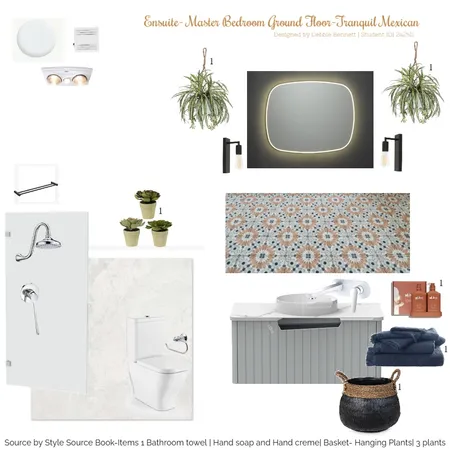 Module 9 Part A Ensuite Master Bedroom Interior Design Mood Board by Refined By Design Pty Ltd on Style Sourcebook