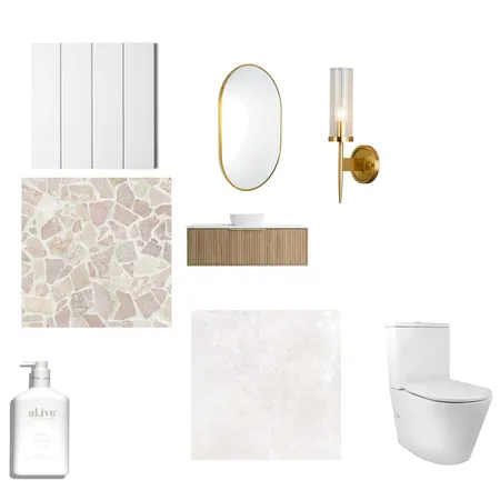 Ensuite Interior Design Mood Board by MariaCale on Style Sourcebook