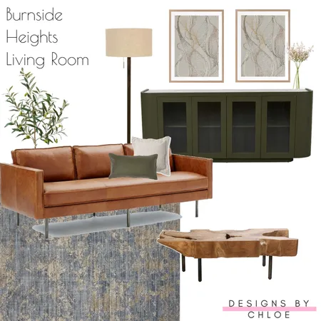 Burnside Heights Living Room Interior Design Mood Board by Designs by Chloe on Style Sourcebook