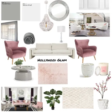 Hollywood Glam Mood Board Interior Design Mood Board by Veronica on Style Sourcebook