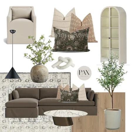 Living Room Concept Interior Design Mood Board by PAX Interior Design on Style Sourcebook