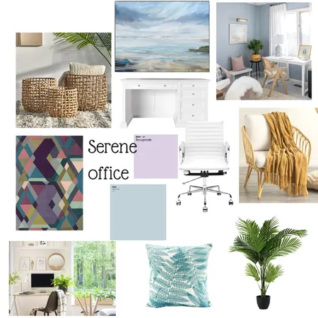 Serene Office Interior Design Mood Board by Veronica on Style Sourcebook