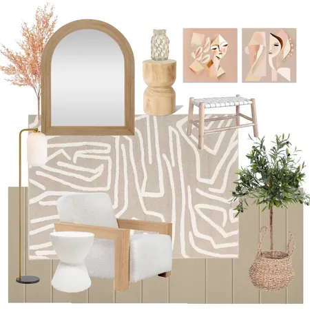 Serenade Kobi Natural Interior Design Mood Board by Rug Culture on Style Sourcebook