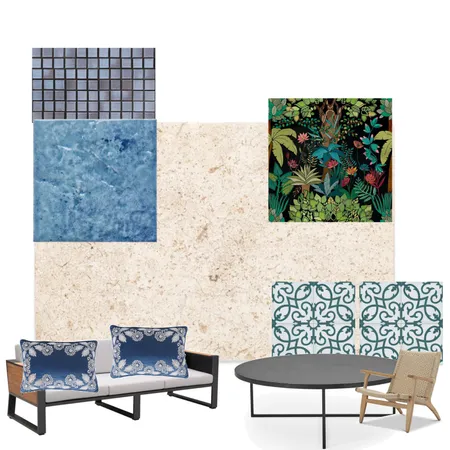 Pool area Interior Design Mood Board by JacReis on Style Sourcebook