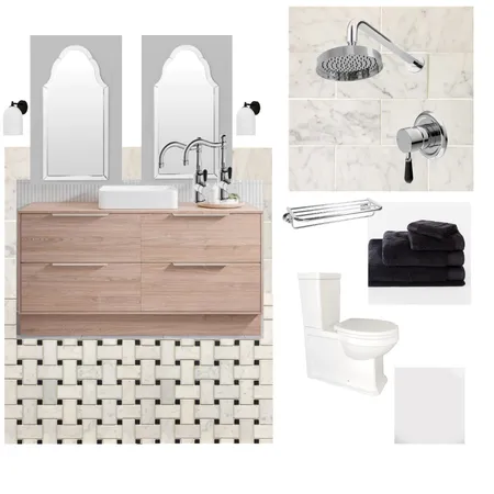 Ensuite Interior Design Mood Board by christinaaskaro on Style Sourcebook