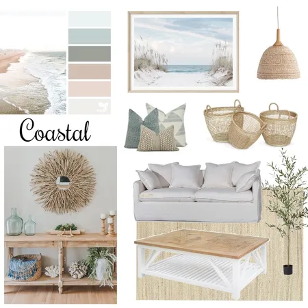 Coastal Interior Design Mood Board by CW Curations on Style Sourcebook