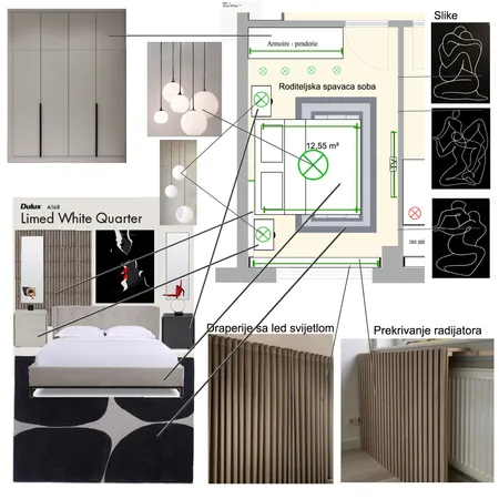 diplomski rad roditeljska soba Interior Design Mood Board by nemanjatomovic on Style Sourcebook