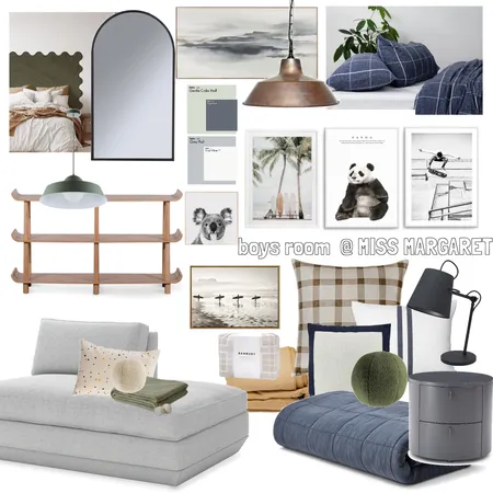 teen boys room Interior Design Mood Board by Casa Lancaster on Style Sourcebook