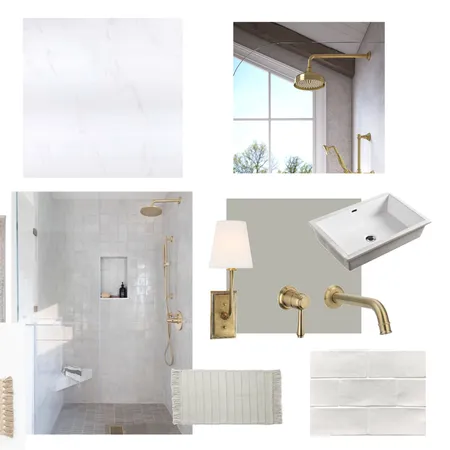 Girls Mainbathroom Interior Design Mood Board by Olivewood Interiors on Style Sourcebook