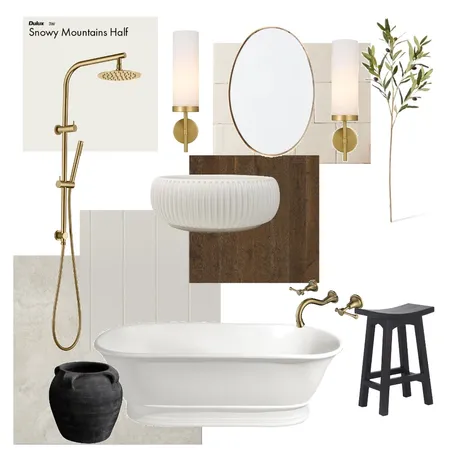 Master Ensuite Interior Design Mood Board by Ballyhoo Manor on Style Sourcebook