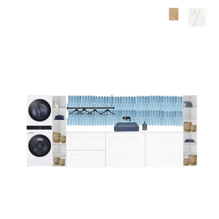 Laundry Interior Design Mood Board by Tennielle's Designs on Style Sourcebook