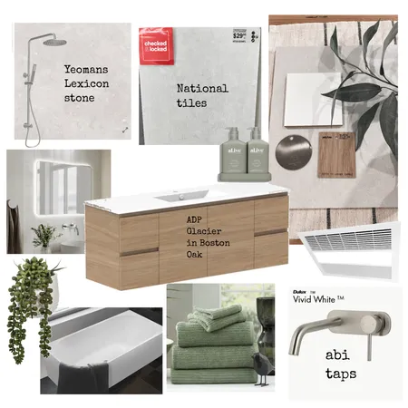 Bathrooms Interior Design Mood Board by Glowandinspire on Style Sourcebook