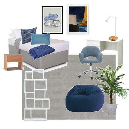 Juan's Room 2 Interior Design Mood Board by Clara Cordero on Style Sourcebook