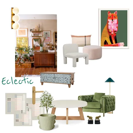 eclectic Interior Design Mood Board by andriani on Style Sourcebook