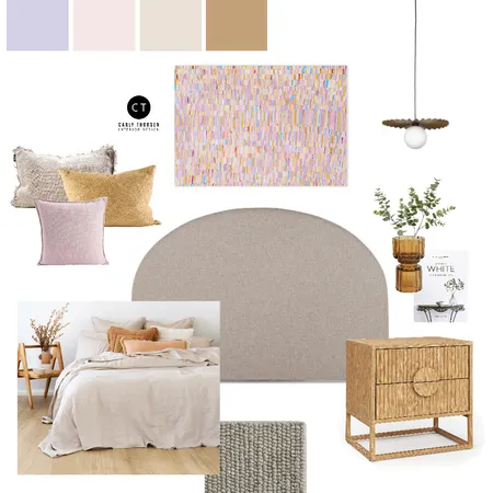 Master Bedroom Interior Design Mood Board by Carly Thorsen Interior Design on Style Sourcebook