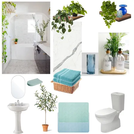 Mom's Bathroom Interior Design Mood Board by Enchanted Designs on Style Sourcebook