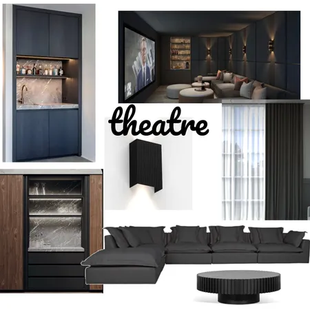 theatre room Interior Design Mood Board by Kaylin.r on Style Sourcebook