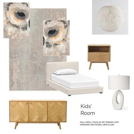 KIDS' ROOM Interior Design Mood Board by parliament on Style Sourcebook