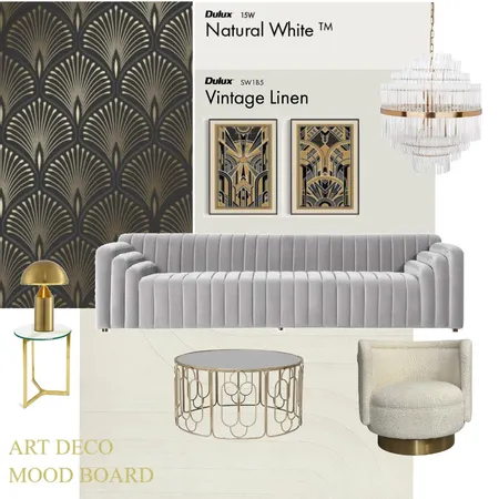 ART DECO Interior Design Mood Board by nadahassan130 on Style Sourcebook