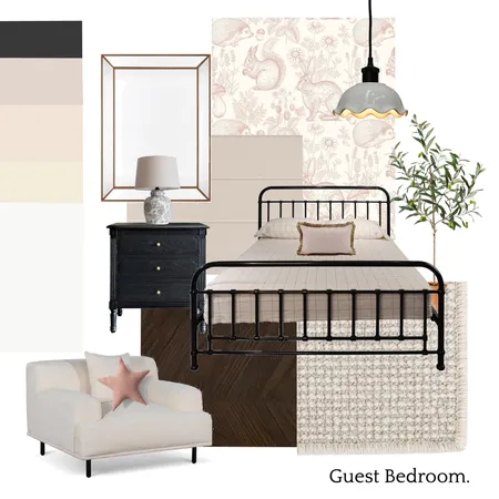 Guest bedroom Interior Design Mood Board by addidiaz on Style Sourcebook