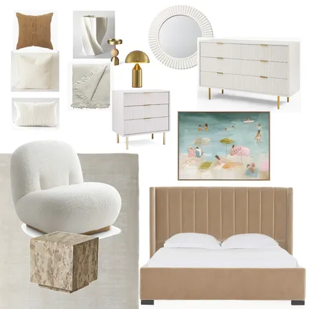 Boomerang - Bedroom 2 Interior Design Mood Board by envisual design on Style Sourcebook