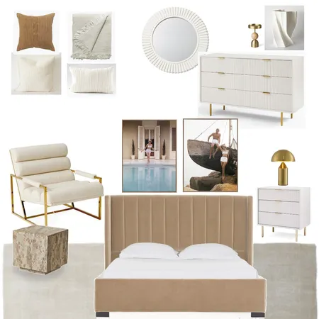 Boomerang - Bedroom 6 Interior Design Mood Board by envisual design on Style Sourcebook