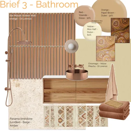 Brief 3 - bathroom Interior Design Mood Board by FayeElizabeth on Style Sourcebook