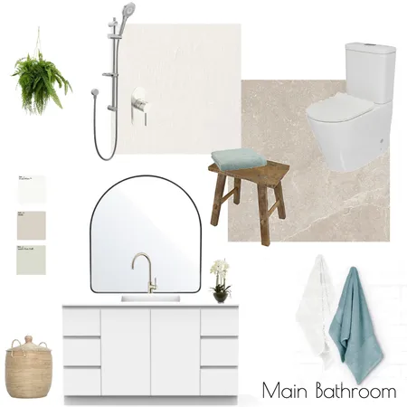 Lowe Main Bathroom Interior Design Mood Board by darralyn@thecalminterior.com.au on Style Sourcebook