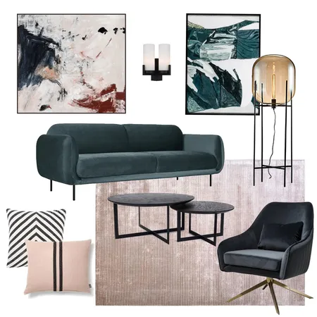 MOODY 2 Interior Design Mood Board by Emily Parker Interiors on Style Sourcebook