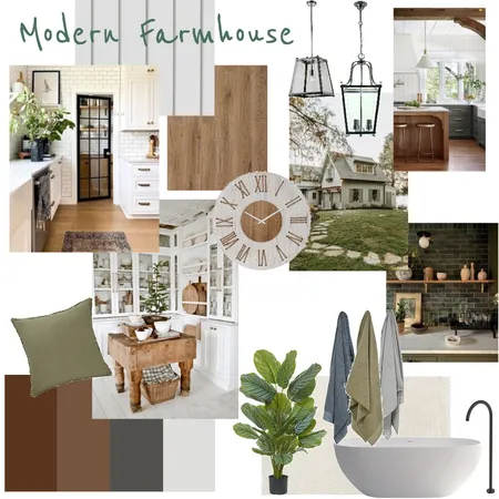 Modern Farmhouse Mood Board Interior Design Mood Board by niamh.gallagher on Style Sourcebook