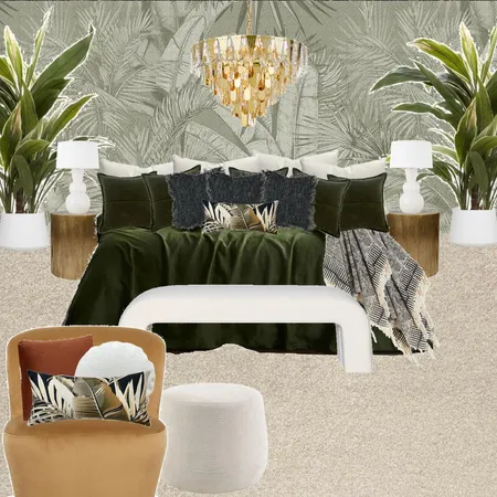 jungle bed Interior Design Mood Board by Katelyn Scanlan on Style Sourcebook