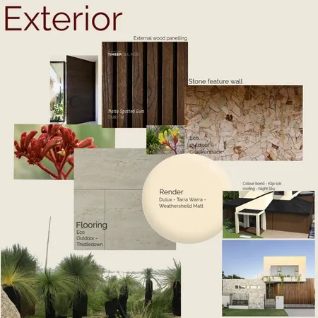 Exterior Interior Design Mood Board by FayeElizabeth on Style Sourcebook