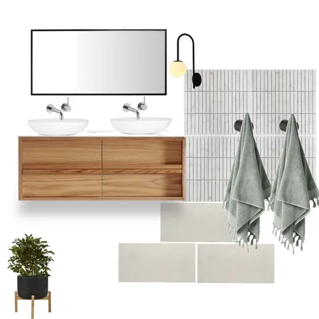 Irvin Ensuite 2 Interior Design Mood Board by Holm & Wood. on Style Sourcebook