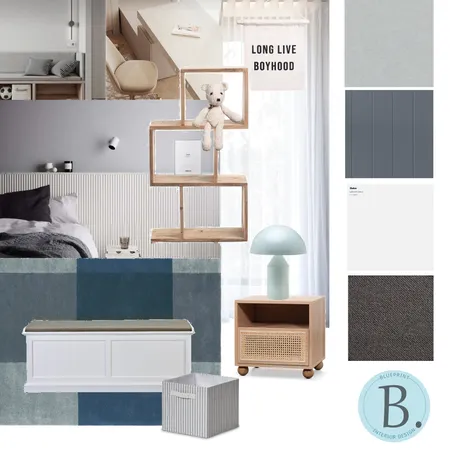 Kids Bedroom Interior Design Mood Board by Blueprint Interior Design on Style Sourcebook