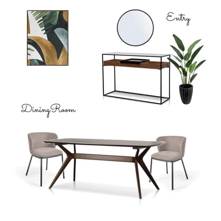 Bronwyn - Dining Room and Entry Interior Design Mood Board by Jennypark on Style Sourcebook